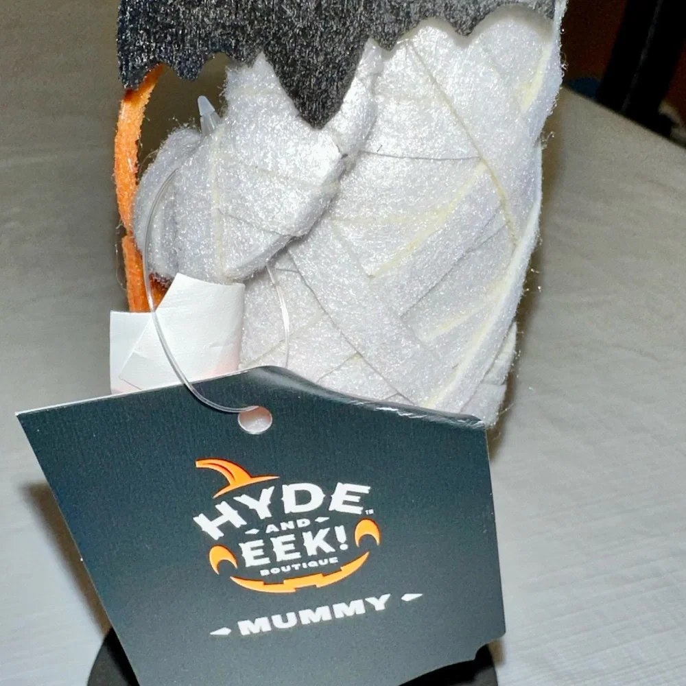 NWT Target Hyde and Eek 2023 Halloween Felt Boo Bucket Mummy